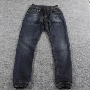 R13 Jeans Womens Small Boy Skinny Jogger Denim Italy Quiet Luxury Casual Chic